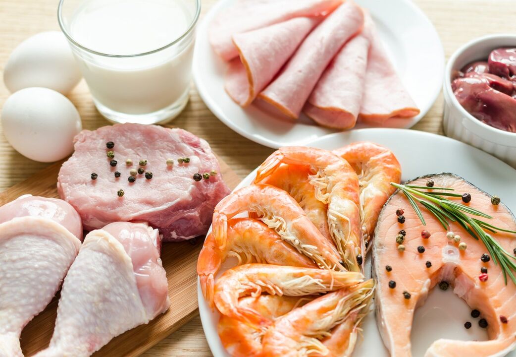 Proteinreiche Lebensmittel zum Abnehmen.