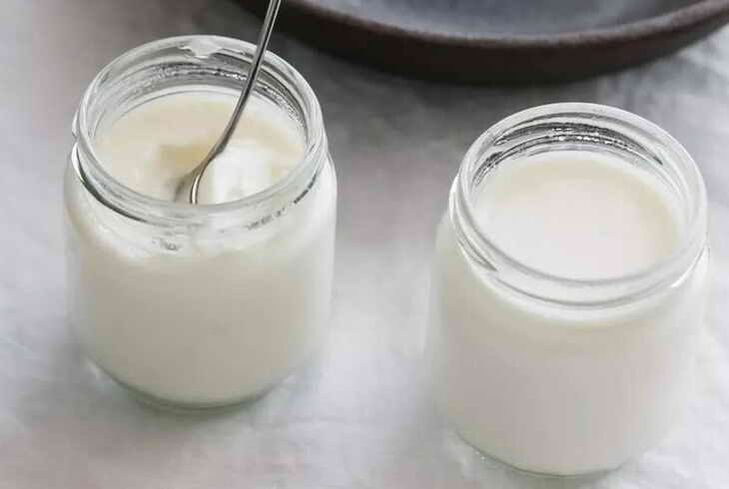 Naturjoghurt ist ein zulässiges Produkt der Angriffsphase. 