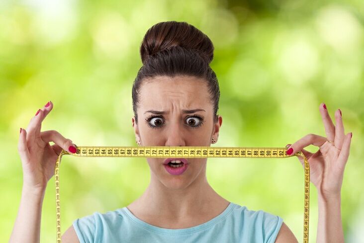 Eine Diät kann nicht in einer Woche einen effektiven Gewichtsverlust erreichen