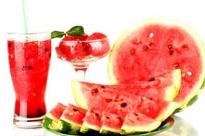 Wassermelonen-Schlankheitscocktail