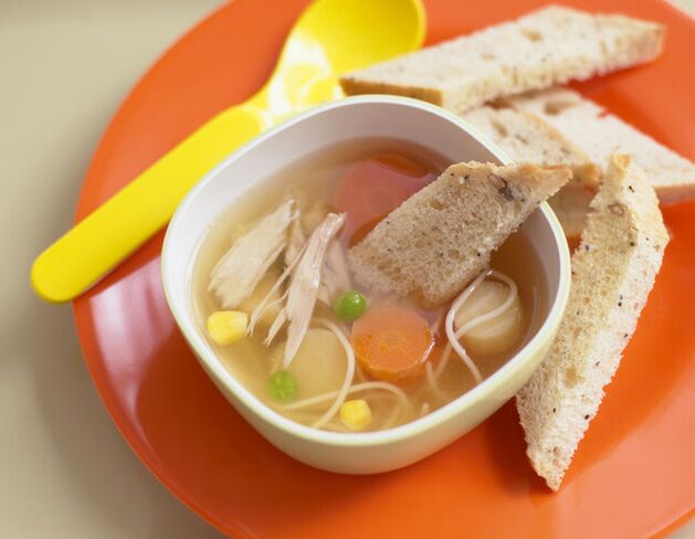 Hühnersuppe