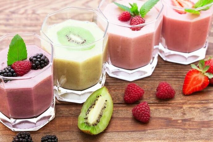 Obst -Smoothies